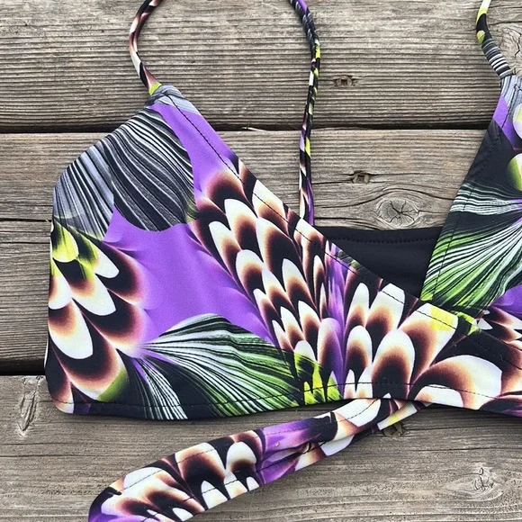 NWT L*Space Chloe Wrap Top - Picture 4 of 6